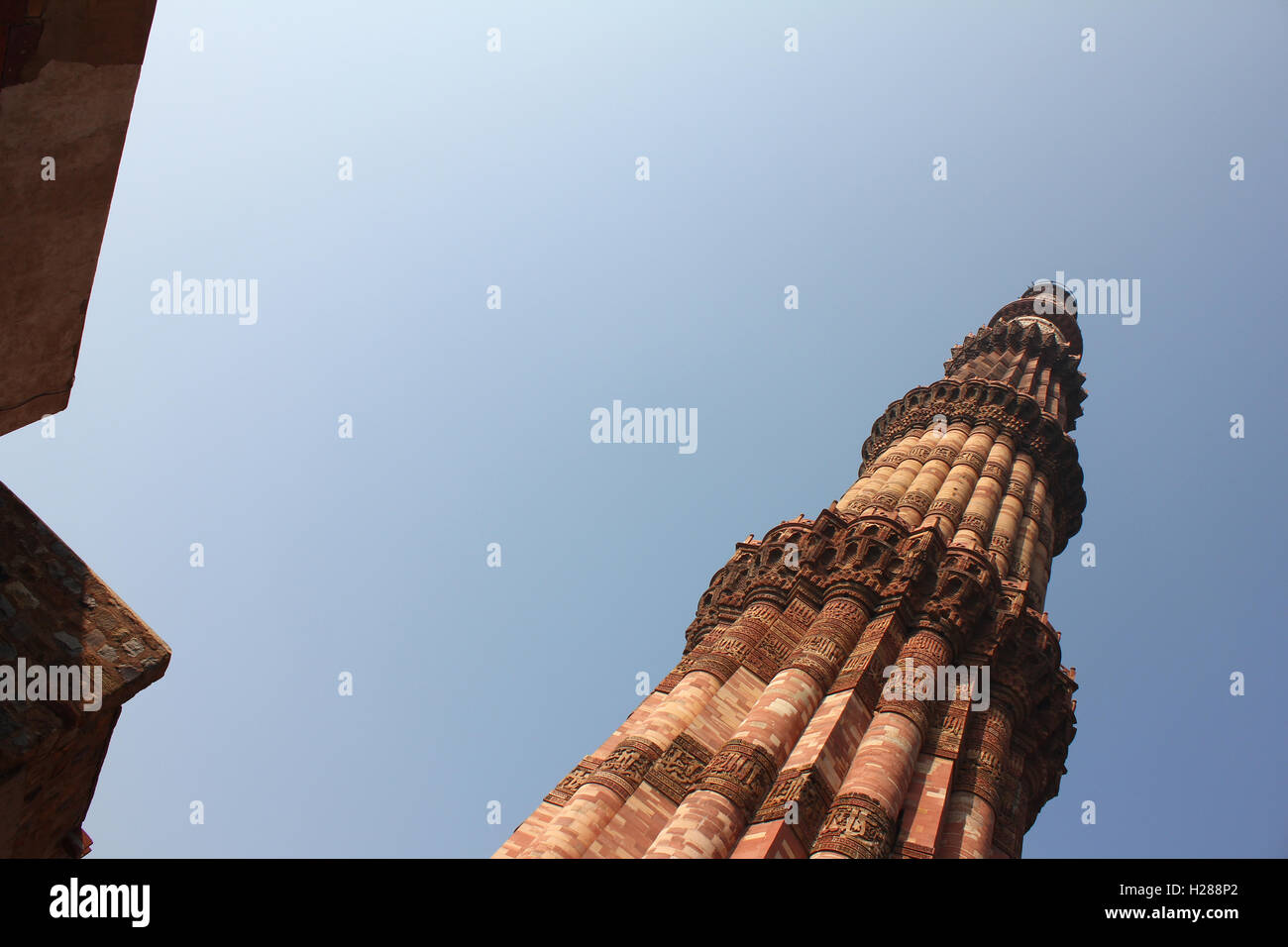 Qutub Minar, Delhi Foto Stock