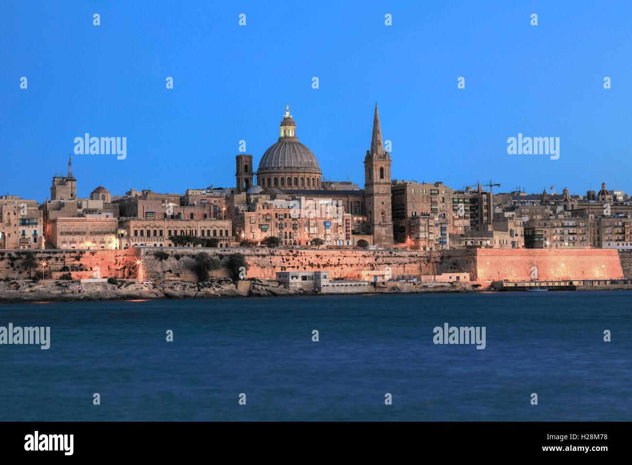 La Valletta, cityscape, Malta Foto Stock