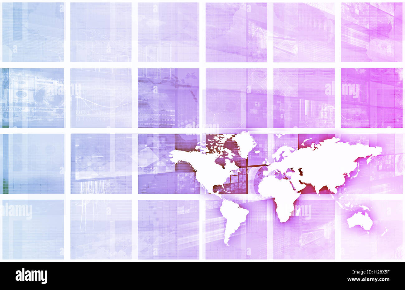 I sistemi di informazione Foto Stock