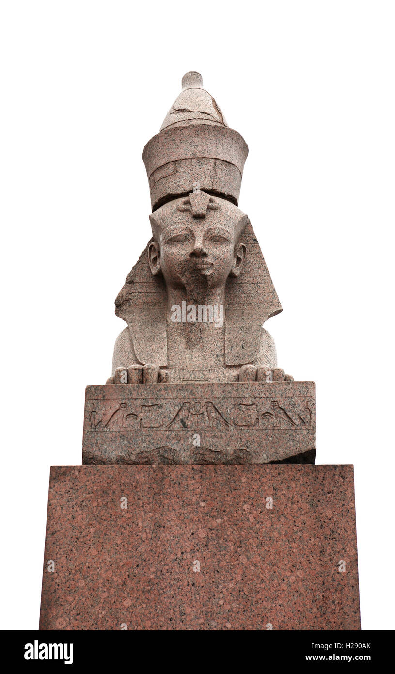 Statua dello Sphinx Foto Stock