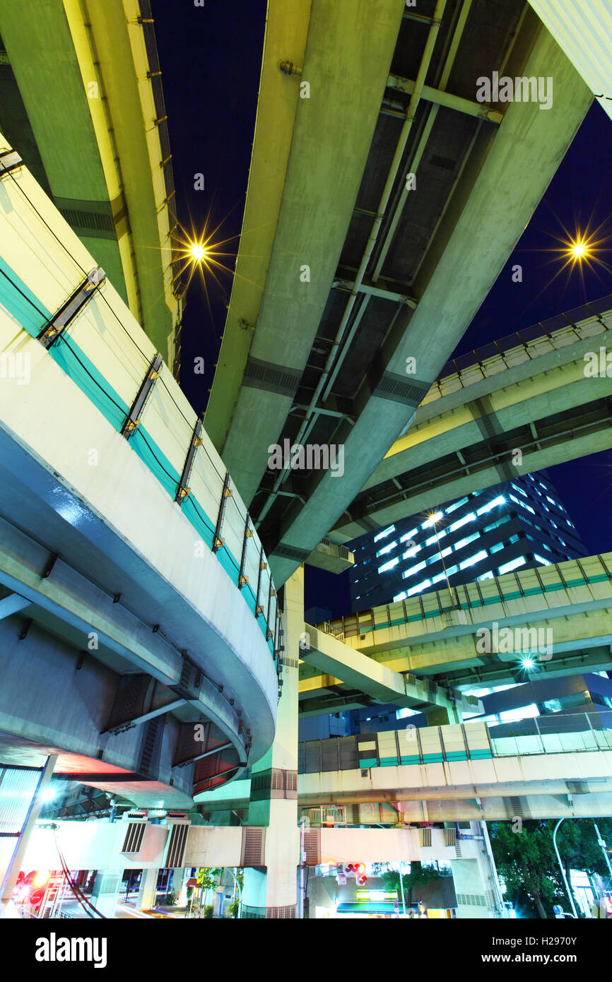 Superstrada di Tokyo Foto Stock