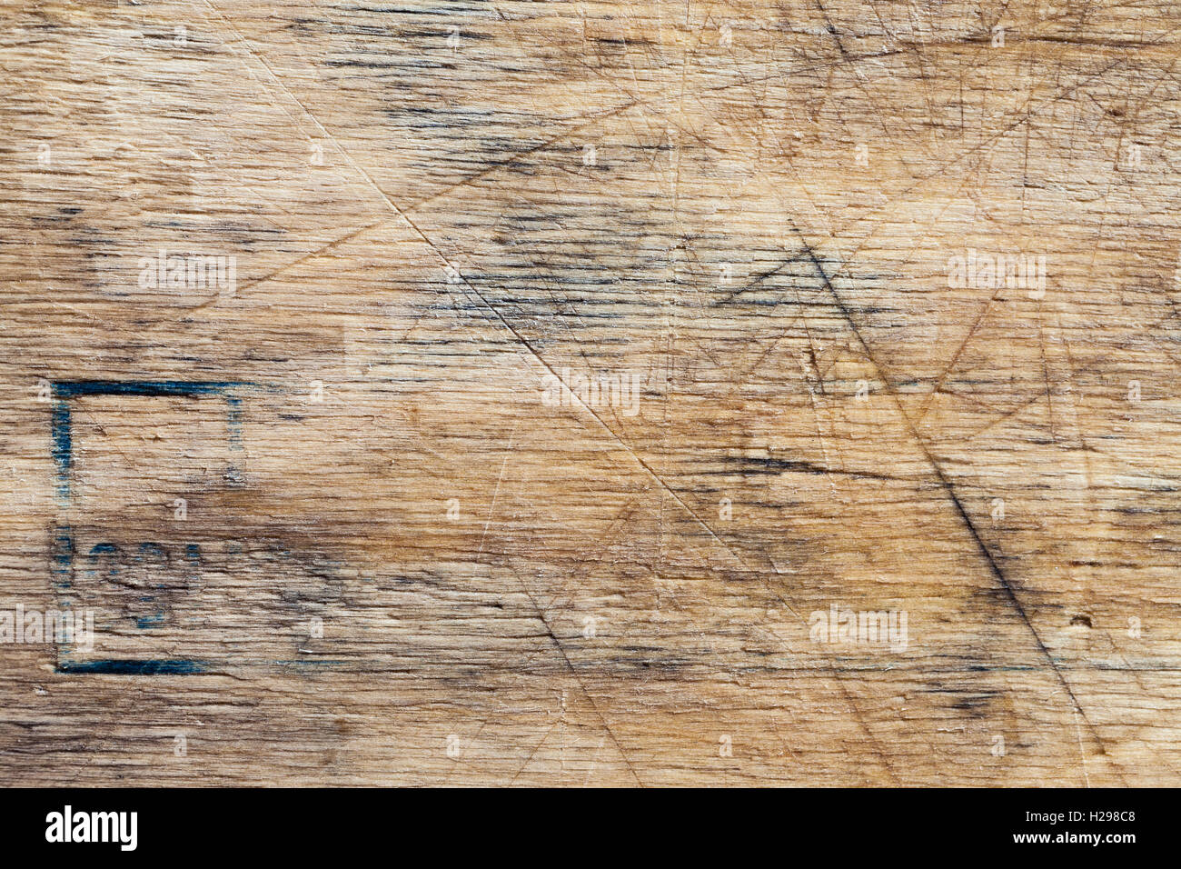 Legno marrone texture. Sfondo astratto, modello vuoto Foto Stock