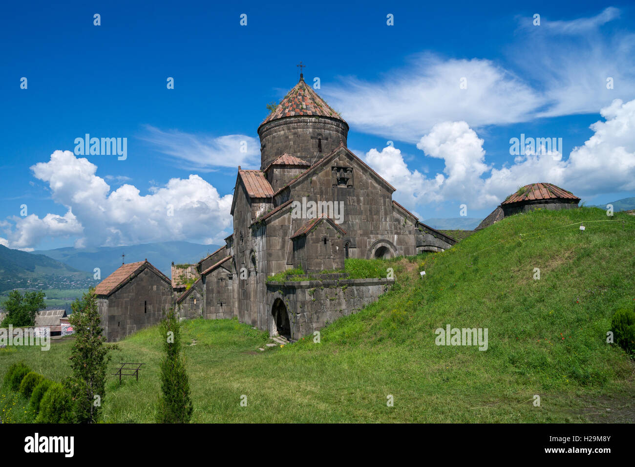 Surb Nshan chiesa al monastero di Haghpat in Armenia Foto Stock