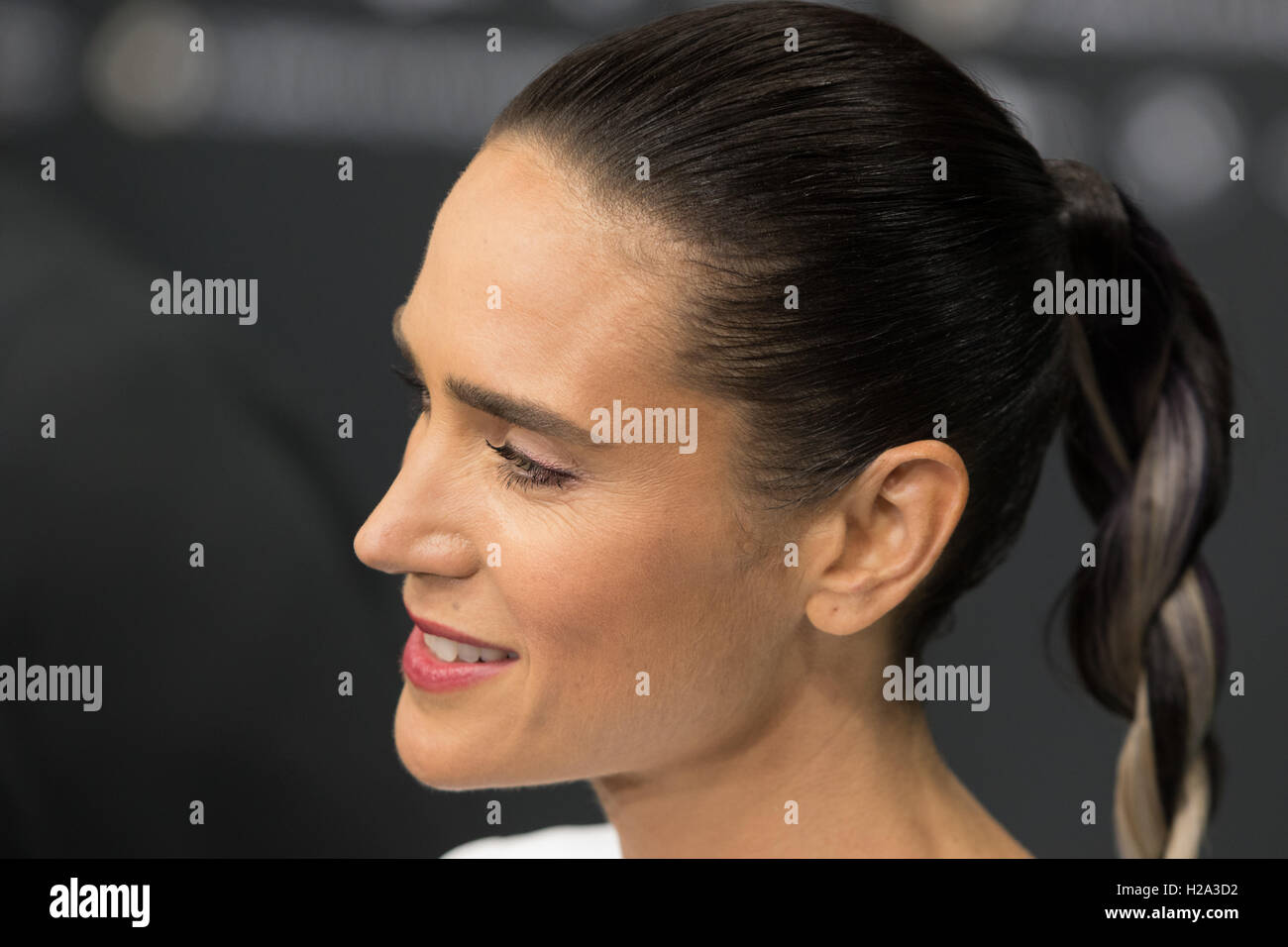 Zurigo, Svizzera. Il 26 settembre 2016. Jennifer Connelly assiste il tappeto verde per il film American pastorale al XII Zurigo Film Festival a Corso Kino a Zurigo, Svizzera. Nicola Mastronardi/Alamy Live News. Foto Stock