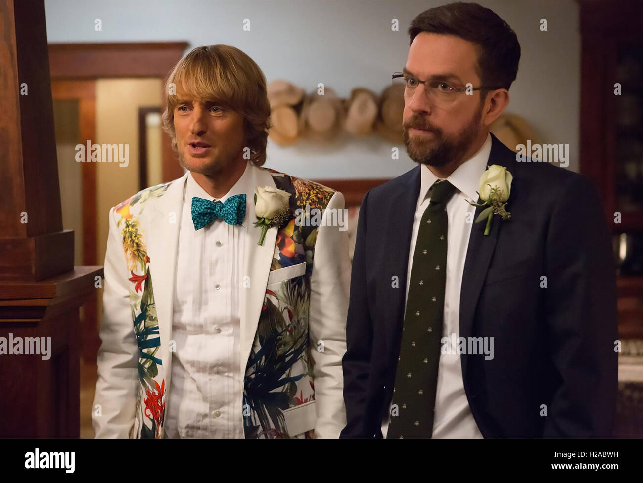 Bastardi 2016 Alcon Entertainment film con Owen Wilson a sinistra ed Ed Helms Foto Stock