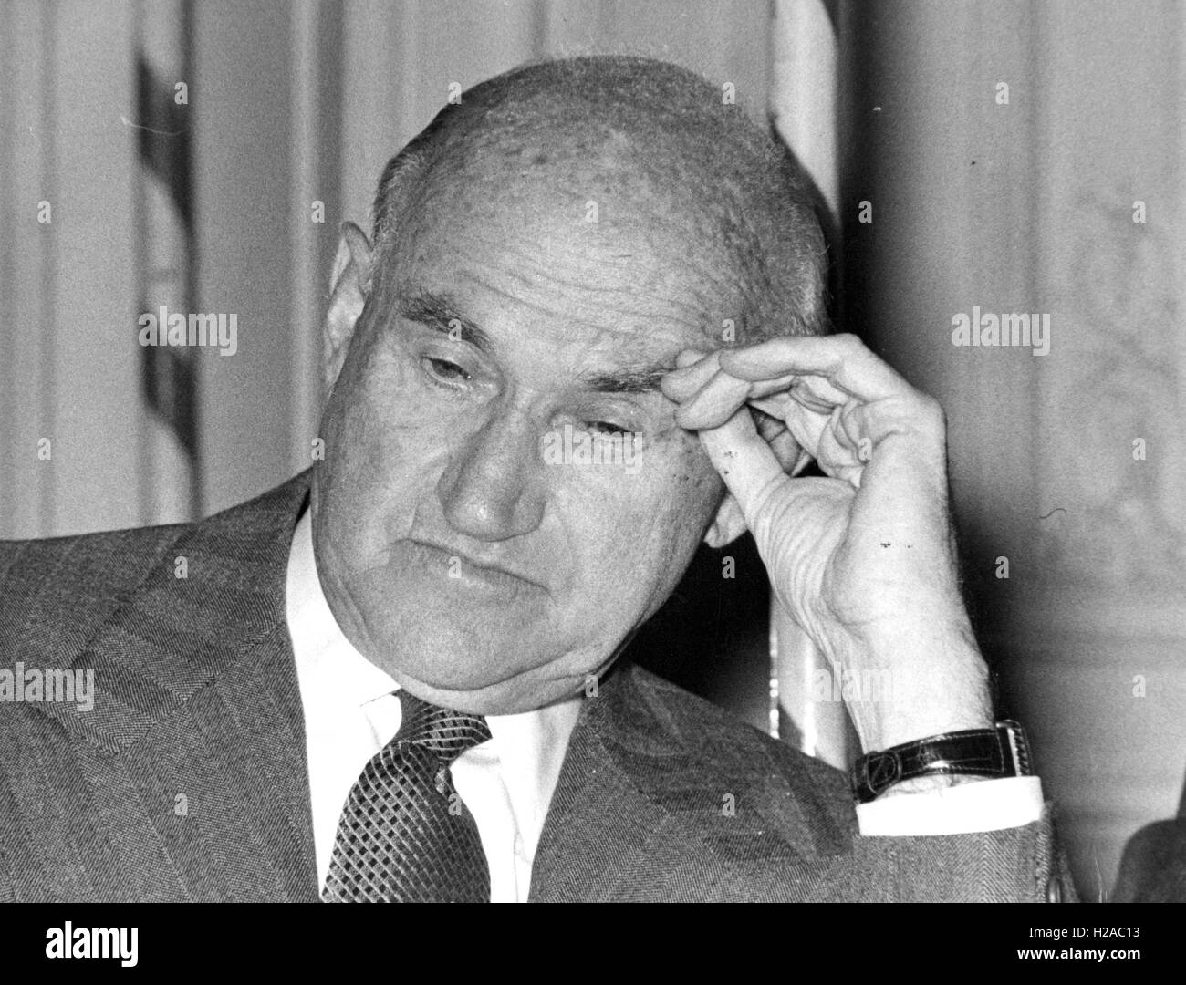 SAMUEL GOLDWYN (1879-1974) polacco-americano produttore di film circa 1955 Foto Stock