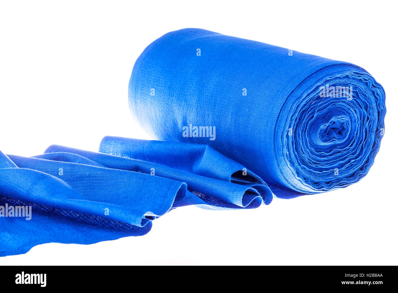 Rullo blu asciugamano per fini commerciali o industriali Foto Stock