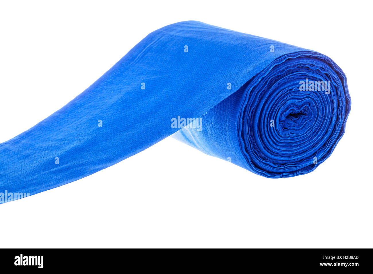 Rullo blu asciugamano per fini commerciali o industriali Foto Stock