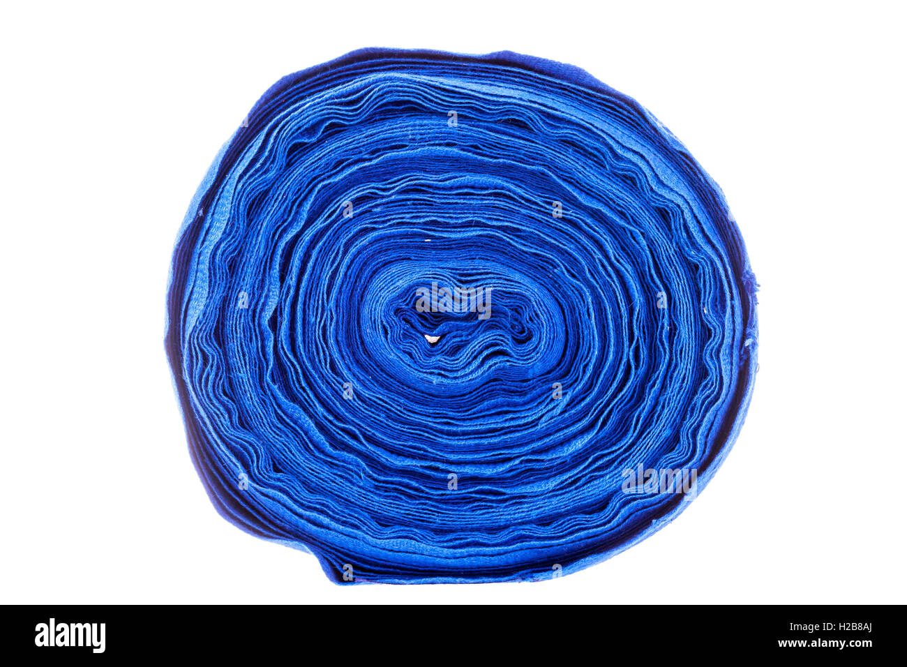 Rullo blu asciugamano per fini commerciali o industriali Foto Stock