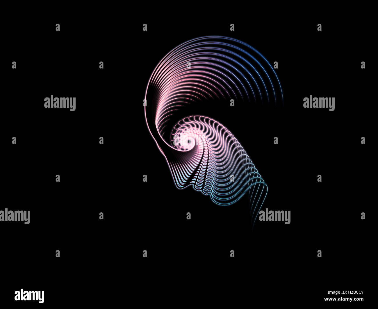 Regni della geometria di anima Foto Stock