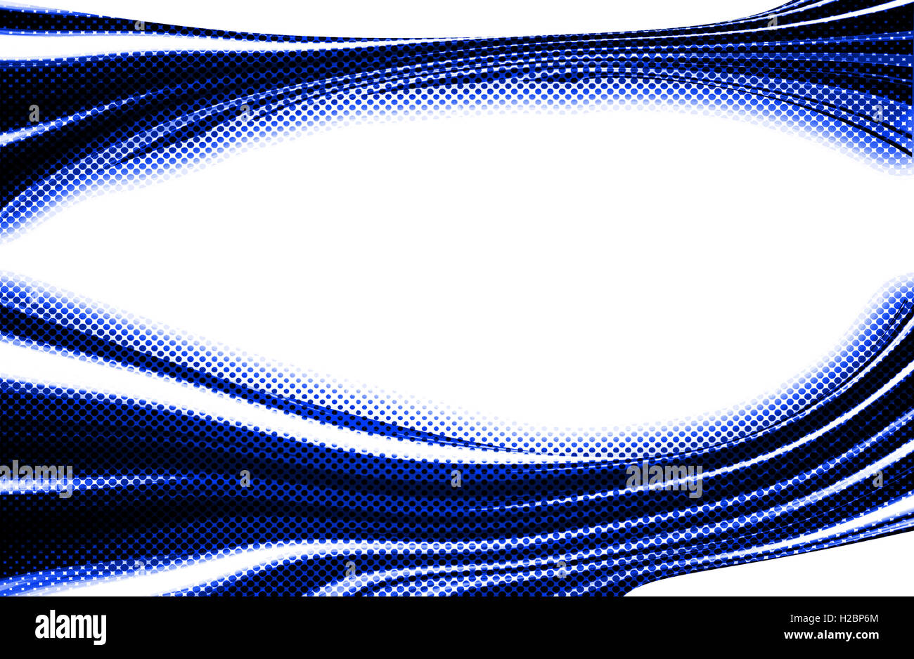 Abstract di colore blu con sfondo spazio copia per il modello Foto Stock