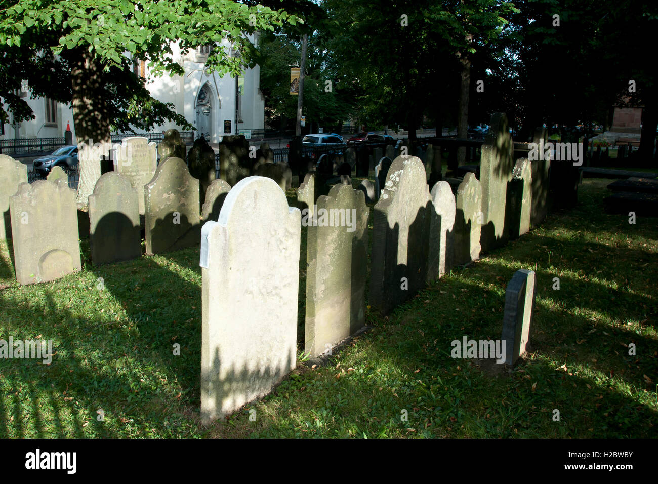 Il vecchio di seppellimento di massa - Halifax - Nova Scotia Foto Stock