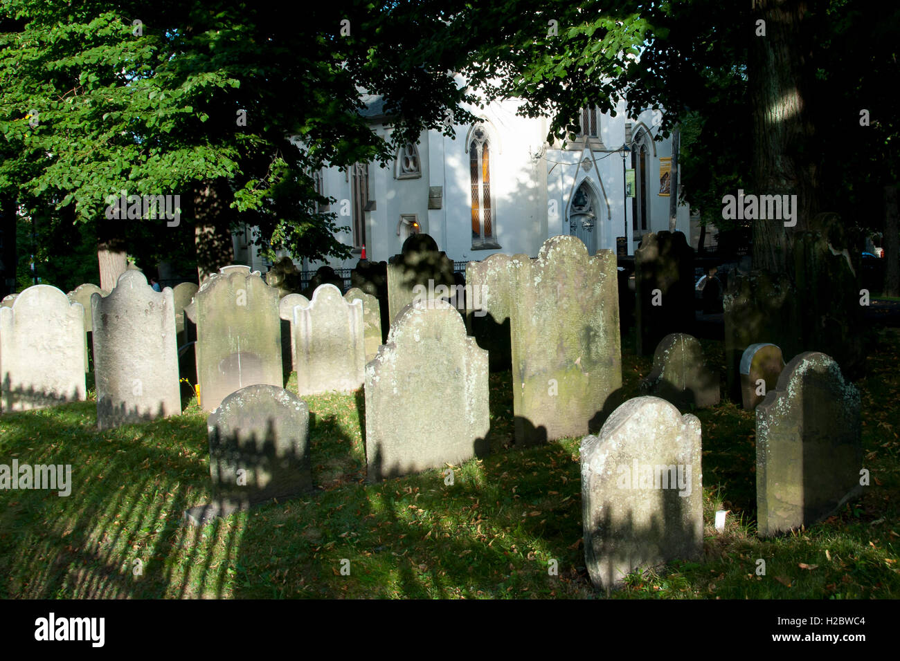 Il vecchio di seppellimento di massa - Halifax - Nova Scotia Foto Stock