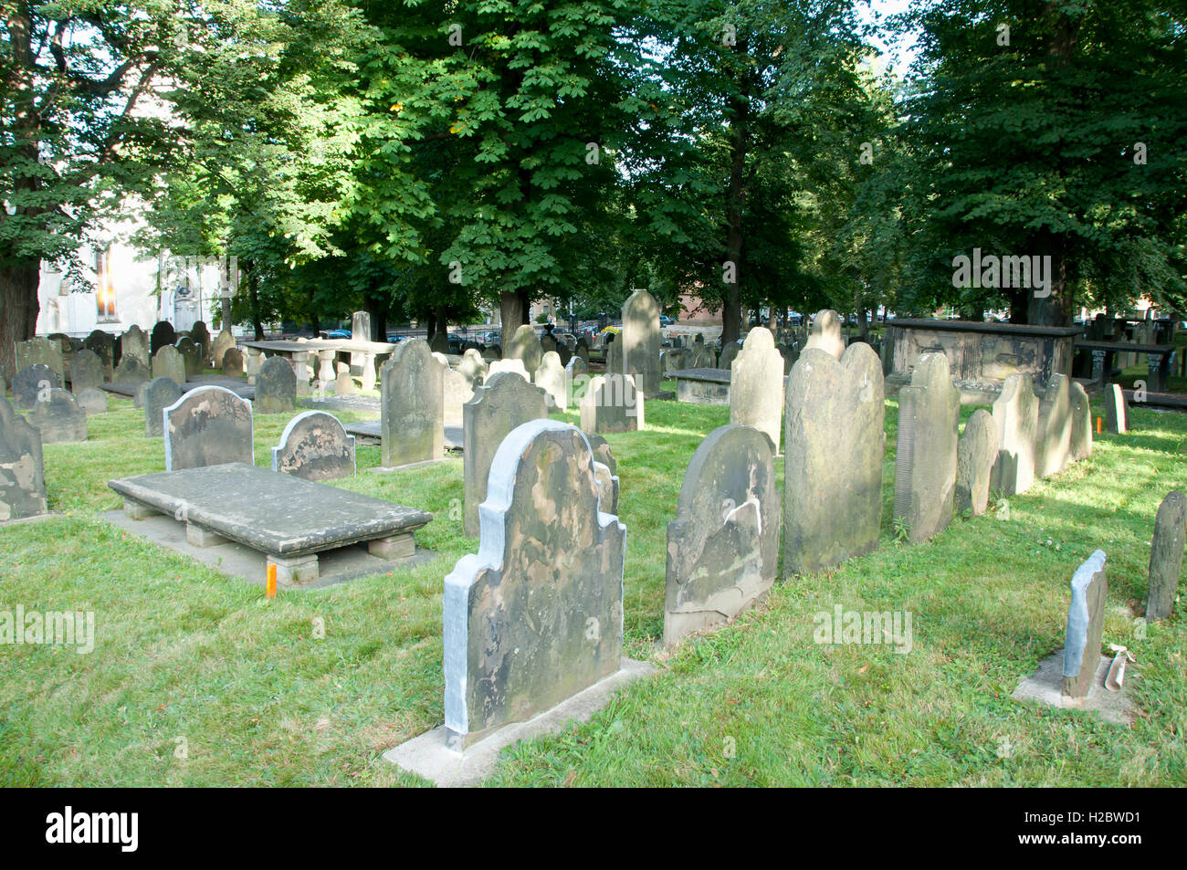 Il vecchio di seppellimento di massa - Halifax - Nova Scotia Foto Stock
