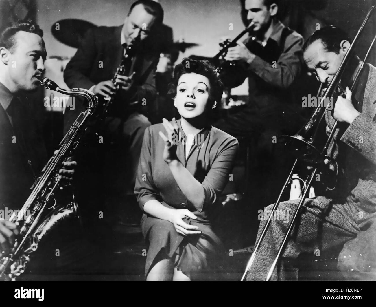 È NATA UNA STELLA 1954 Warner Bros film con Judy Garland Foto Stock