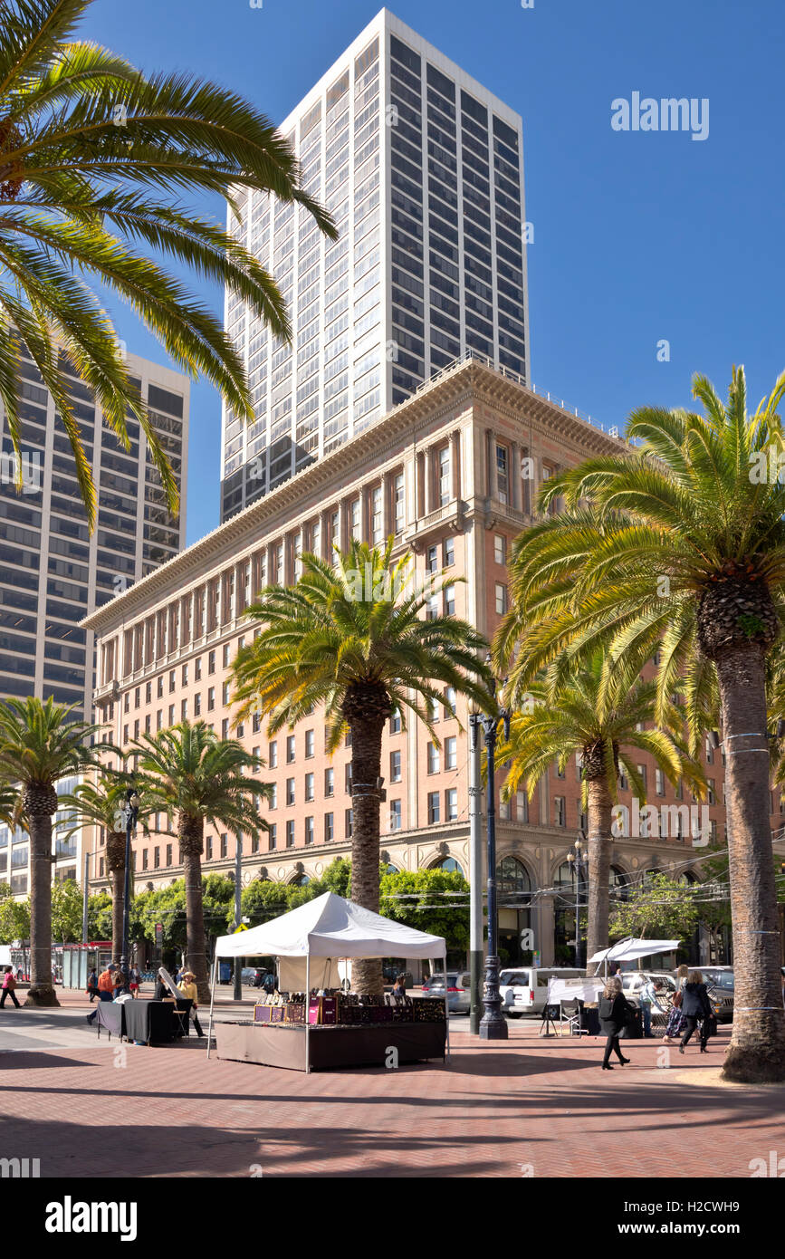 San Francisco California real estate e di vita urbana. Foto Stock