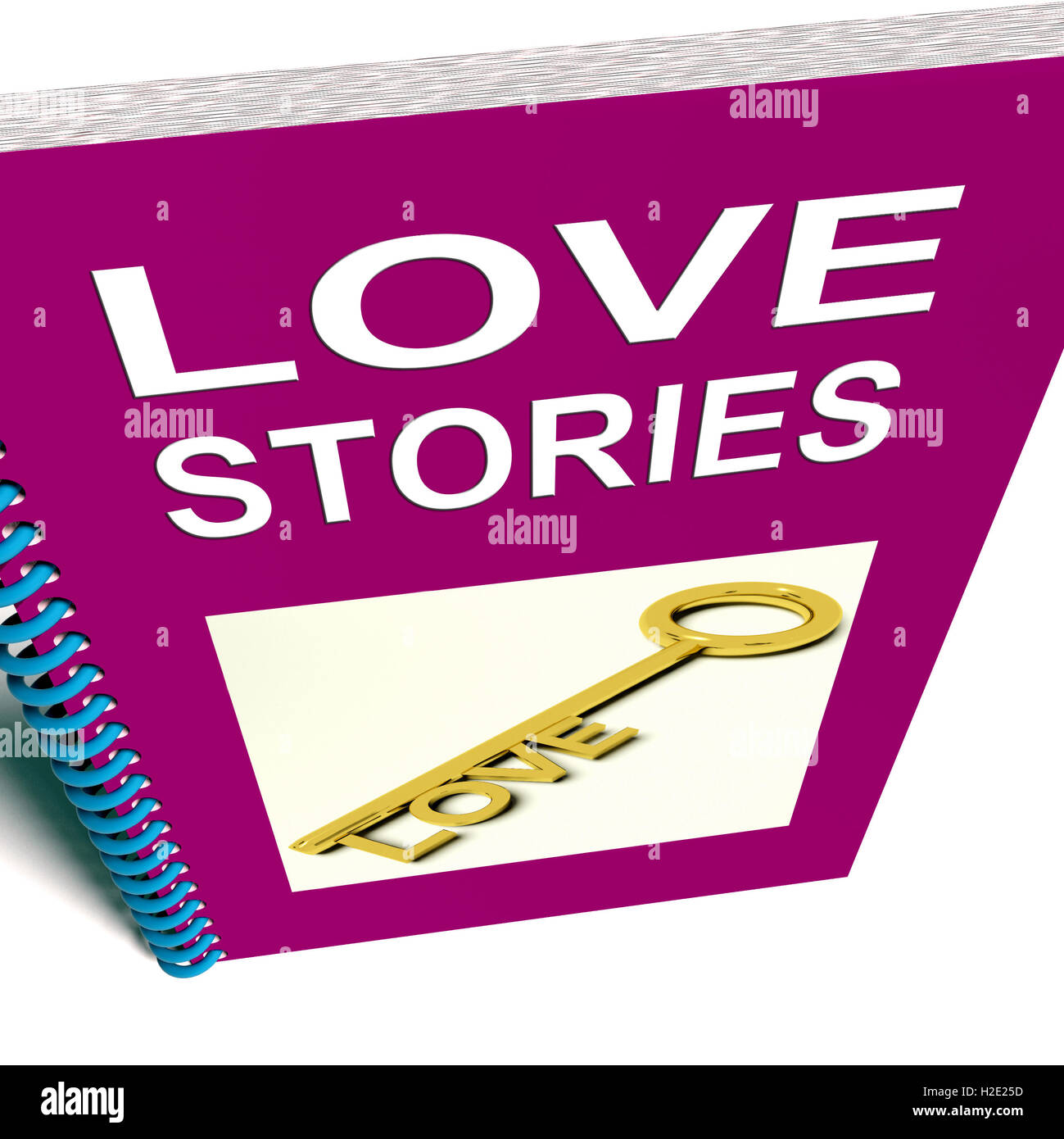 Storie d amore libro dà racconti del romantico e sentimenti d'amore Foto Stock