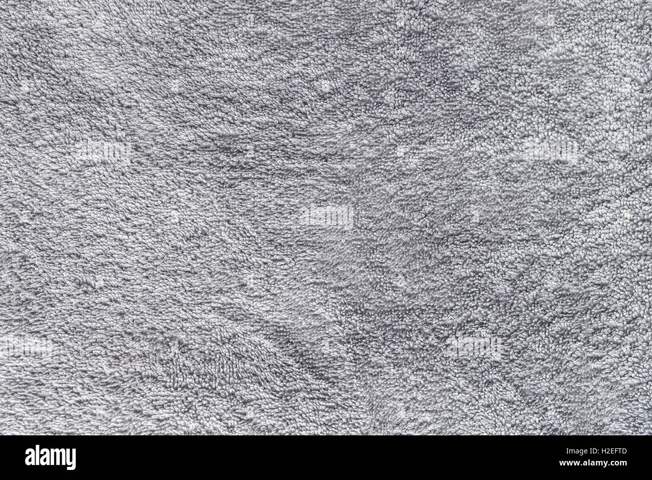 Grigio texture di asciugamani, pulire il panno da bagno come sfondo Foto Stock