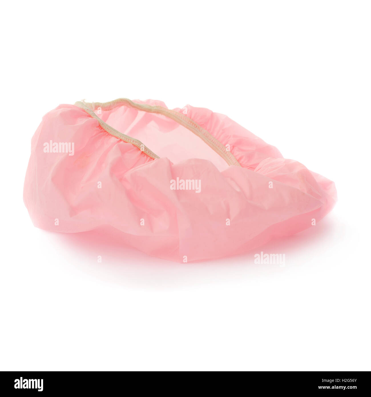 Cuffia doccia isolate su uno sfondo bianco Foto Stock