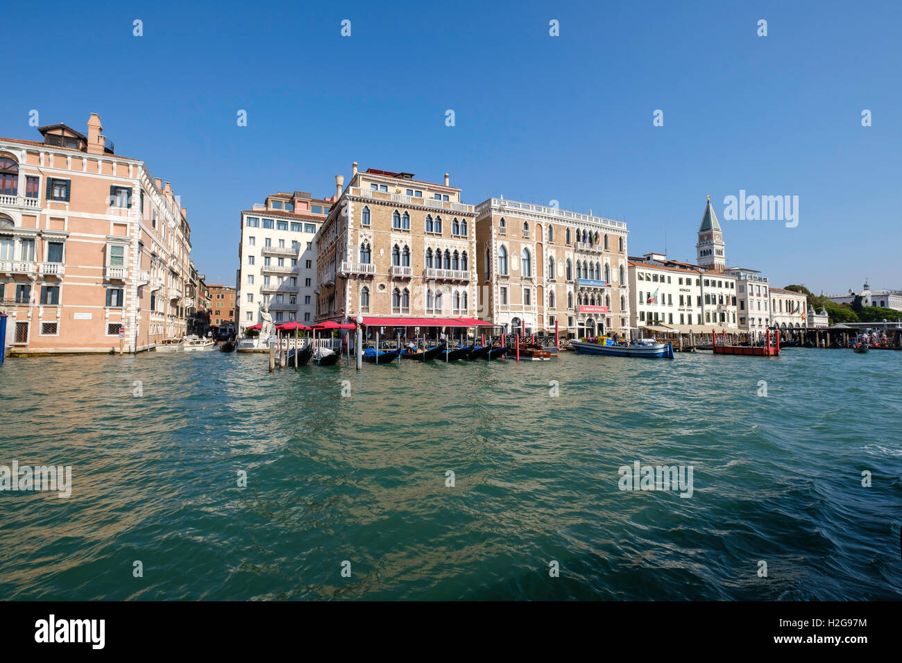Canal Grande Venezia Foto Stock