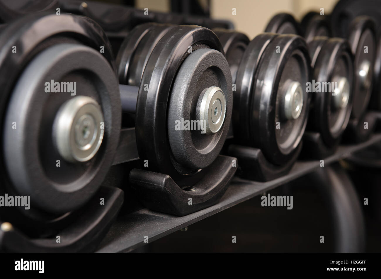 Riga dei bilancieri Foto Stock