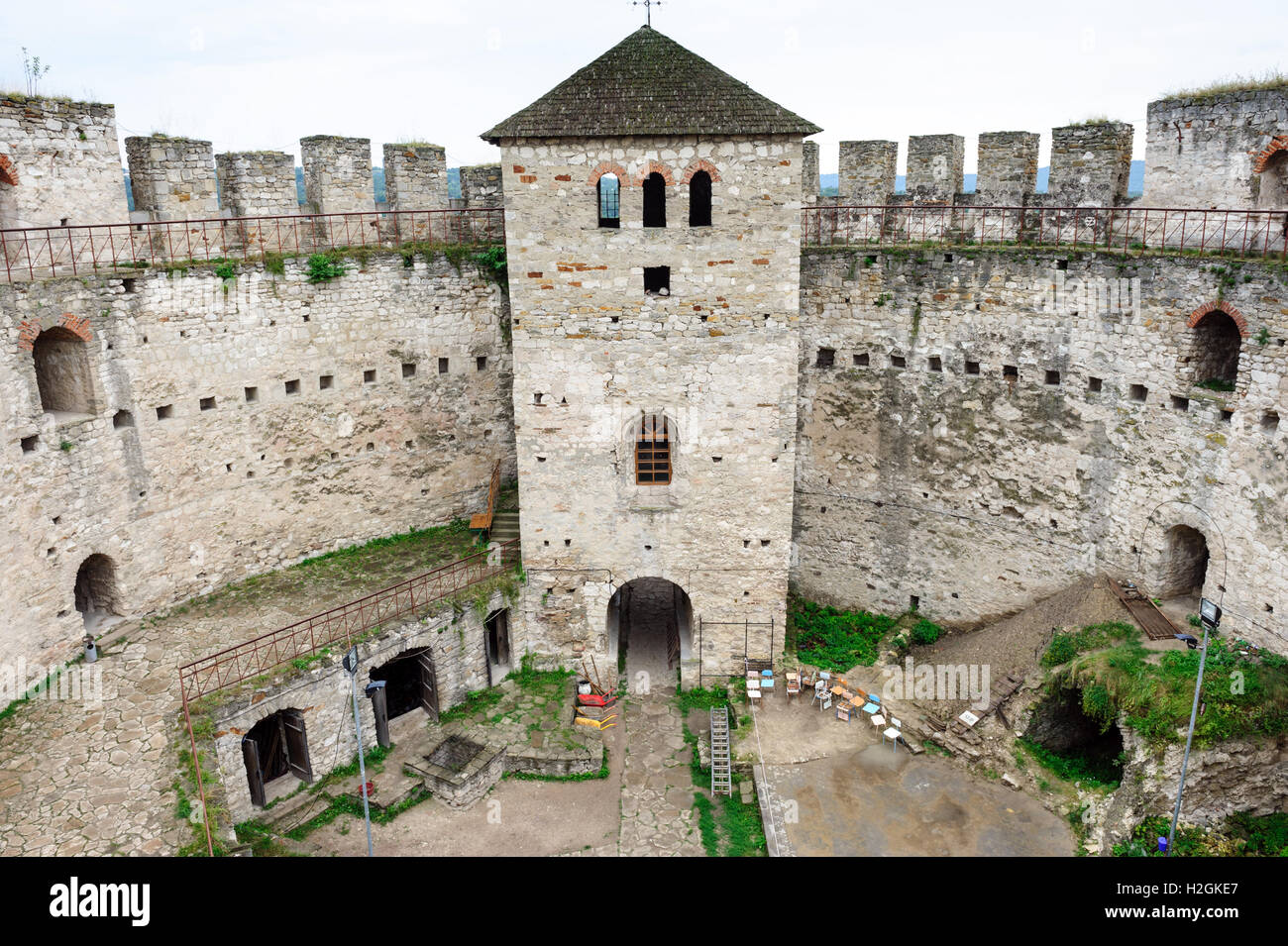 Soroca fortezza, Repubblica di Moldavia Foto Stock