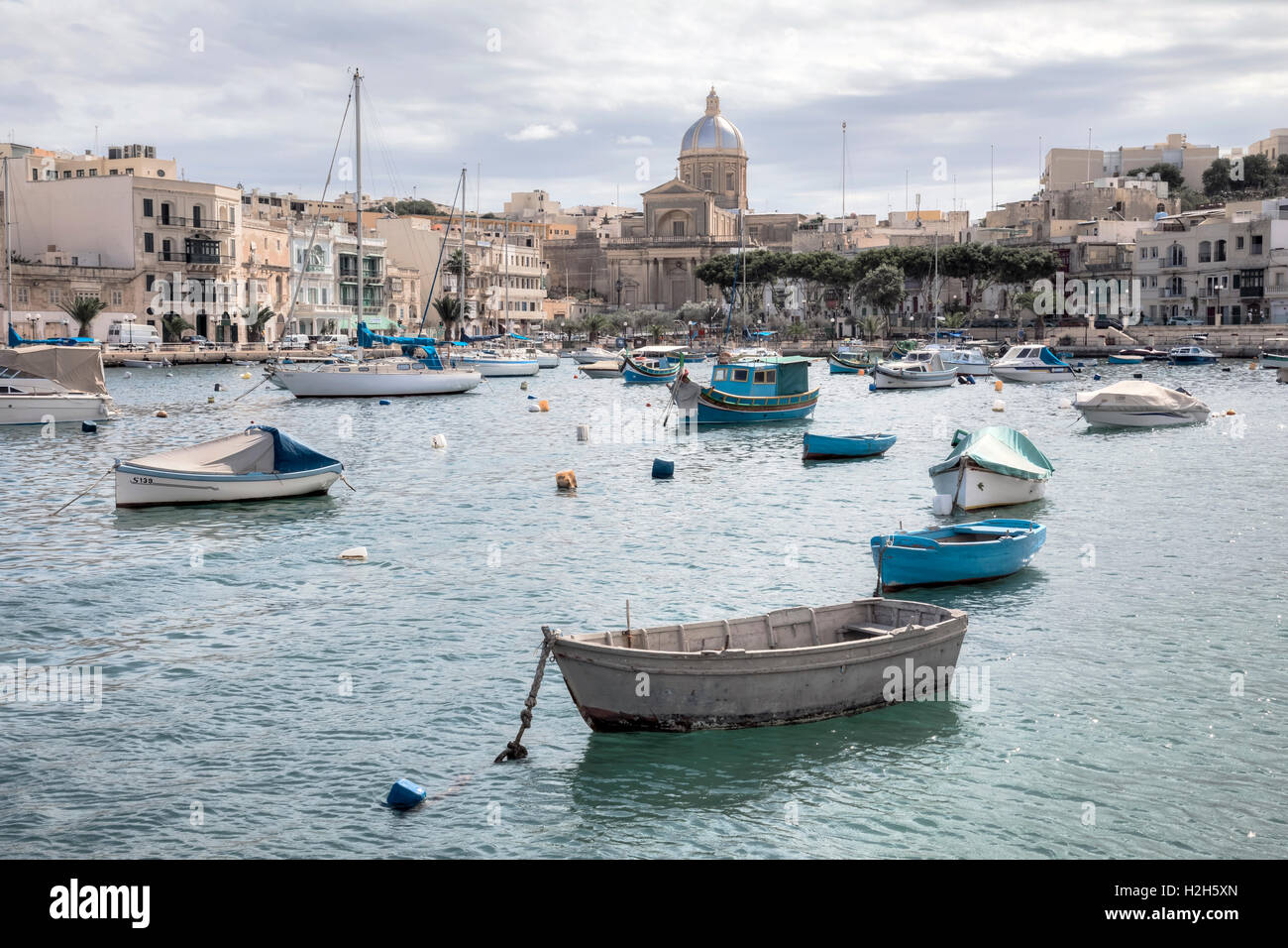 Tre città, Valletta, Malta Foto Stock