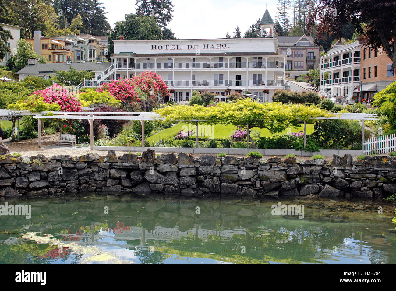 Hotel De Haro Roche Porto San Juan Islands Stato di Washington Stati Uniti costa del Pacifico Foto Stock