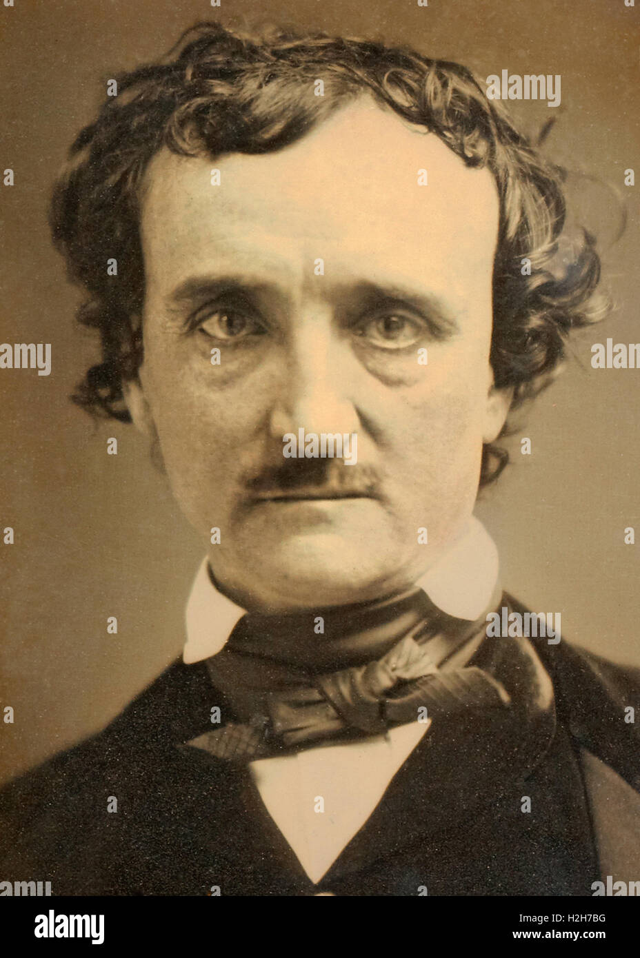 Edgar Allan Poe, scrittore americano Foto Stock