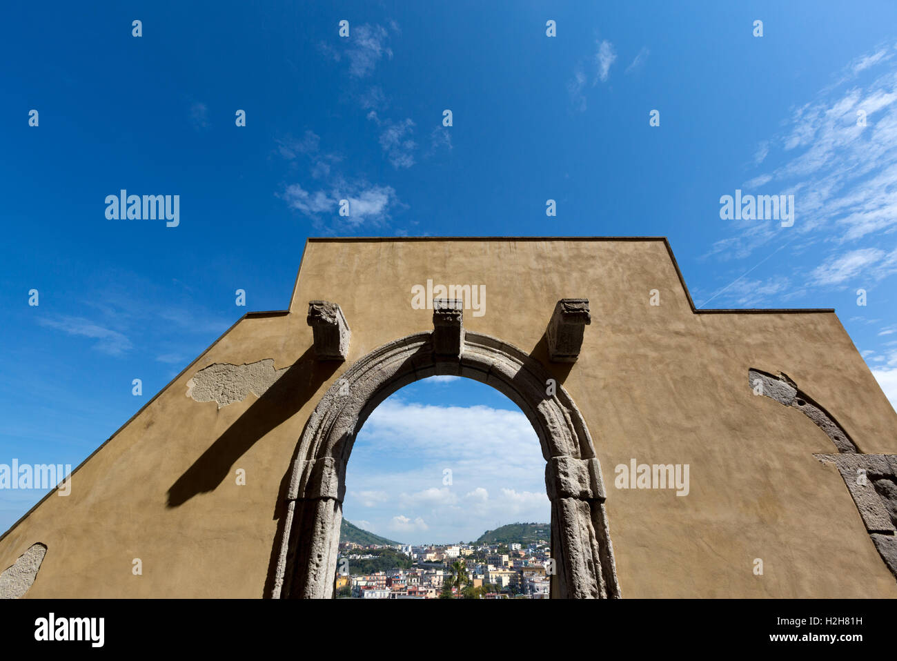 Pozzuoli (Napoli, Italia) - Rione Terra Pozzuoli è il quartiere più antico e la sua acropoli antica. Foto Stock