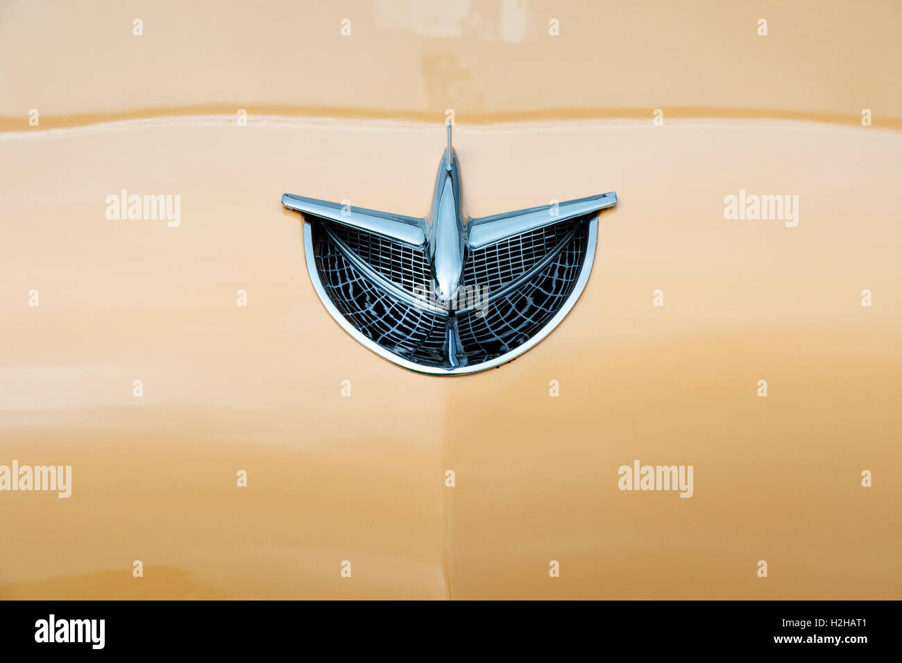 1956 Buick Riviera speciale ornamento del cofano. Americano classico degli anni cinquanta auto Foto Stock