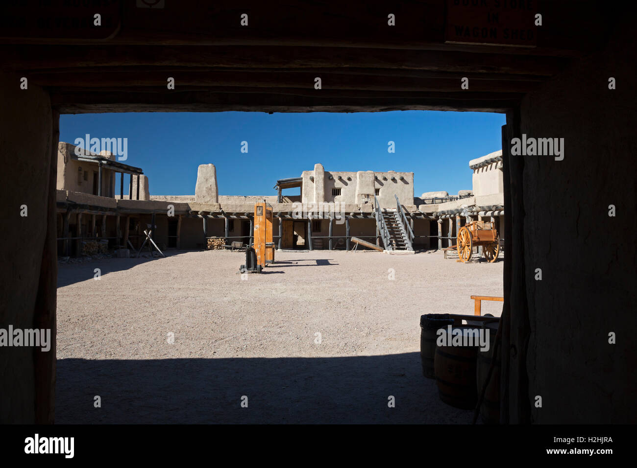 La Junta, Colorado - piegate's Old Fort National Historic Site. Foto Stock