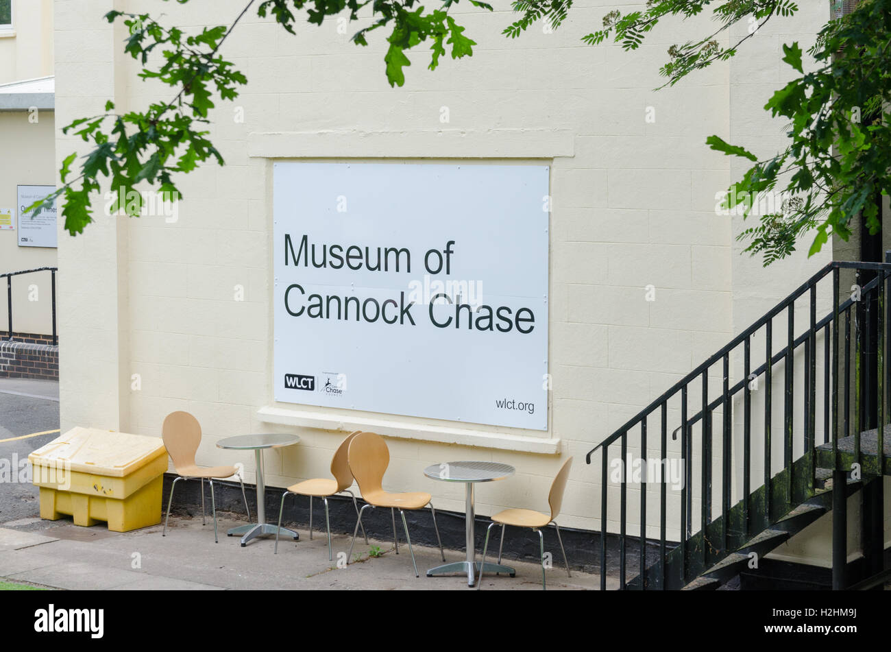 Il Museo di Cannock Chase in, HEDNESFORD CANNOCK, STAFFORDSHIRE Foto Stock