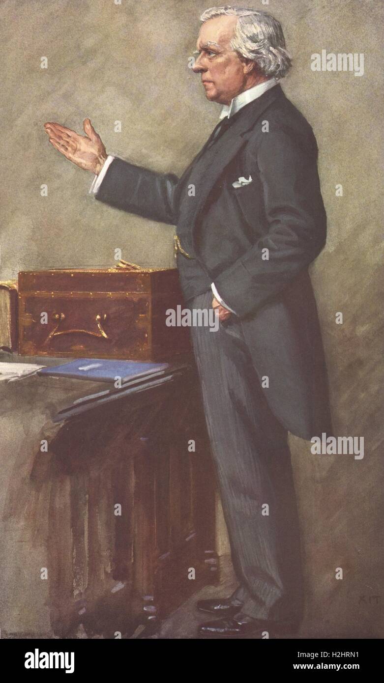 VANITY FAIR SPY CARTOON. L'Rt Hon HH Asquith "un grande oratore'. Politica. 1910 Foto Stock