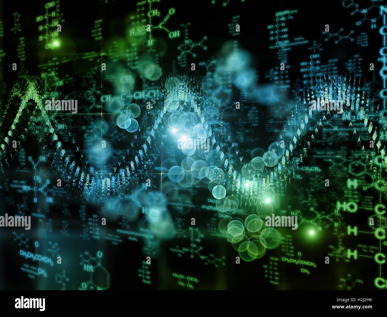 Chmistry della vita Foto Stock