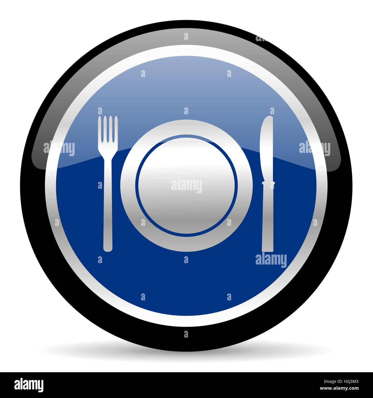 icona dell'alimento Foto Stock