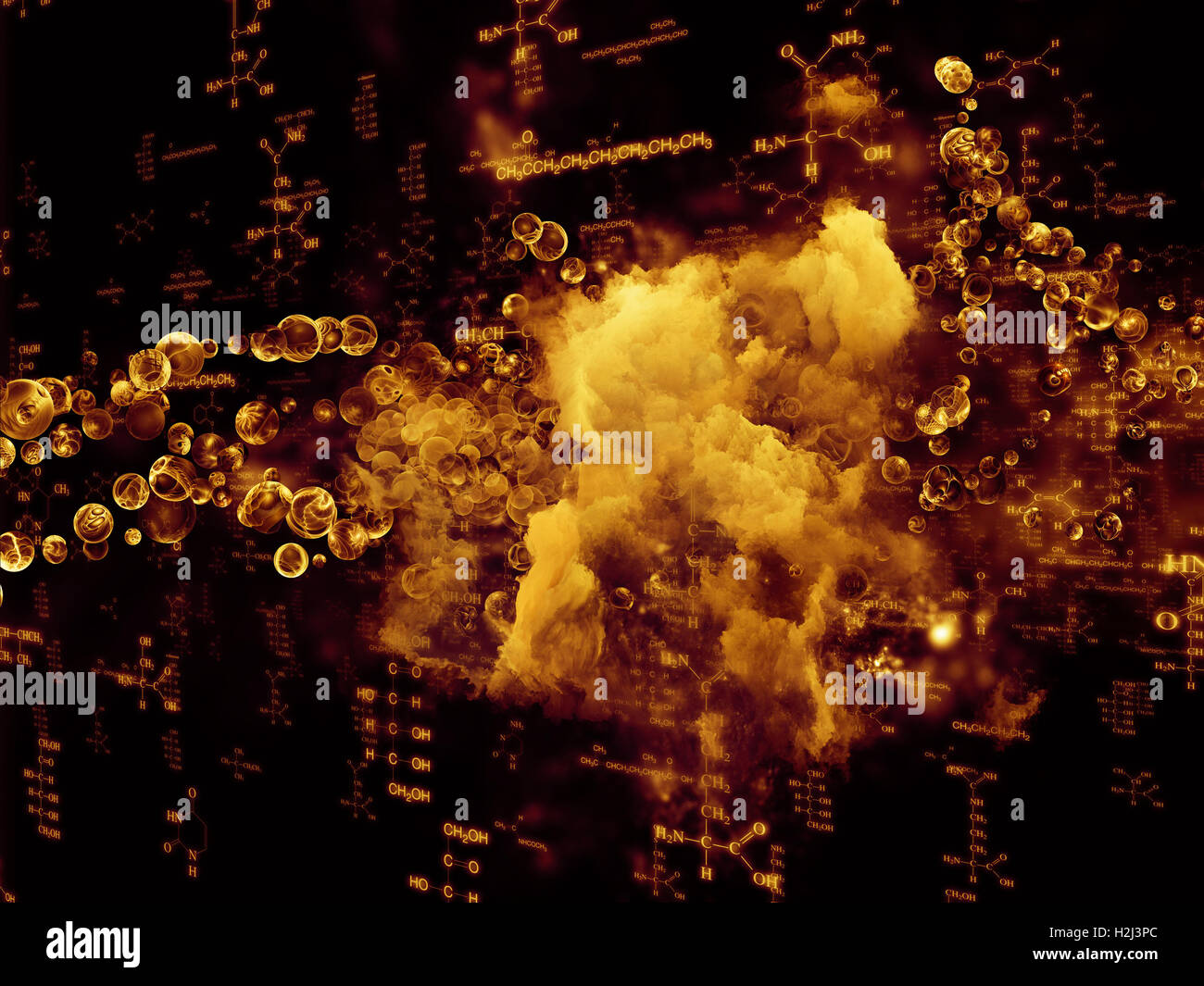 Energia chimica Foto Stock