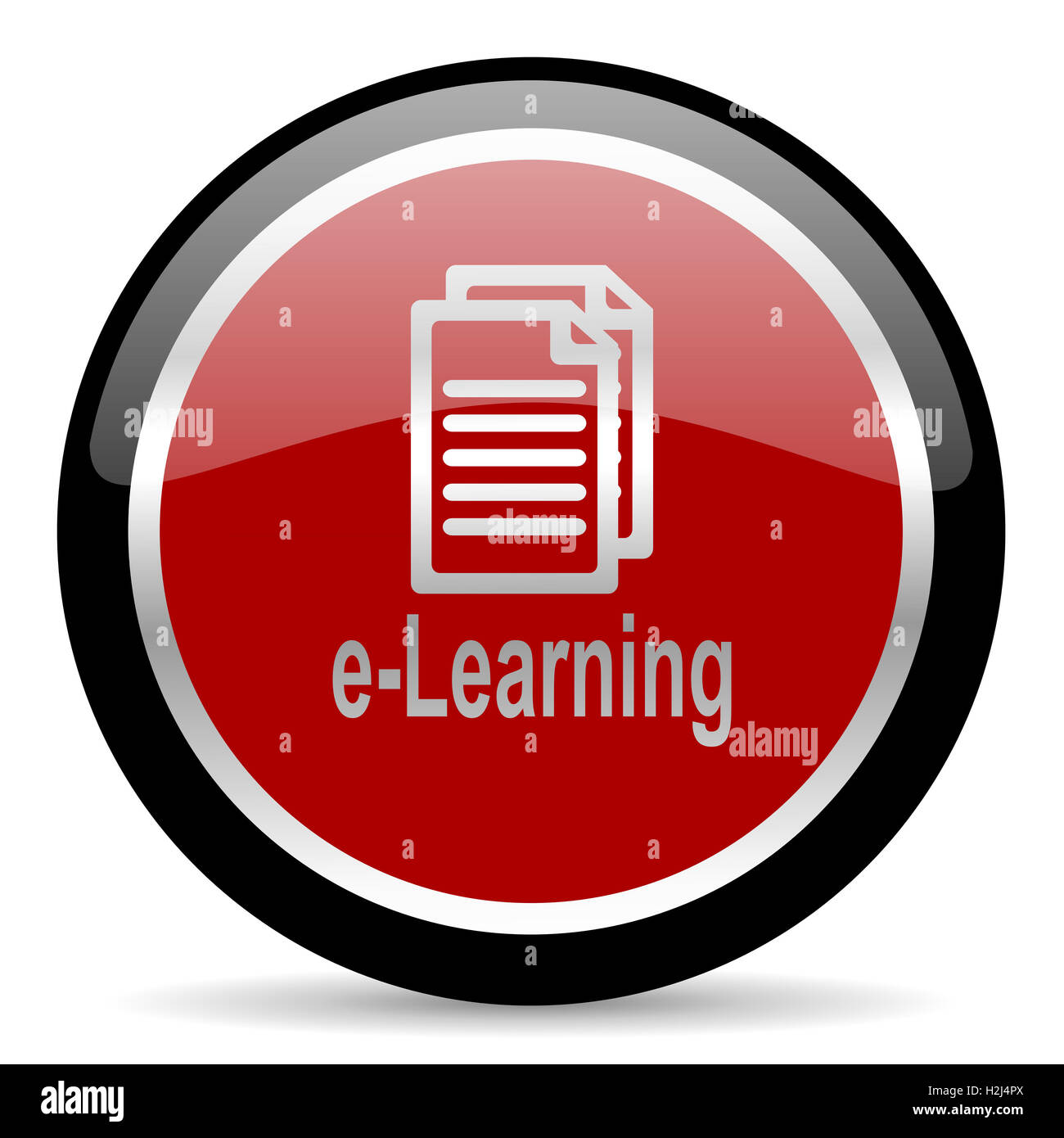 icona di apprendimento Foto Stock