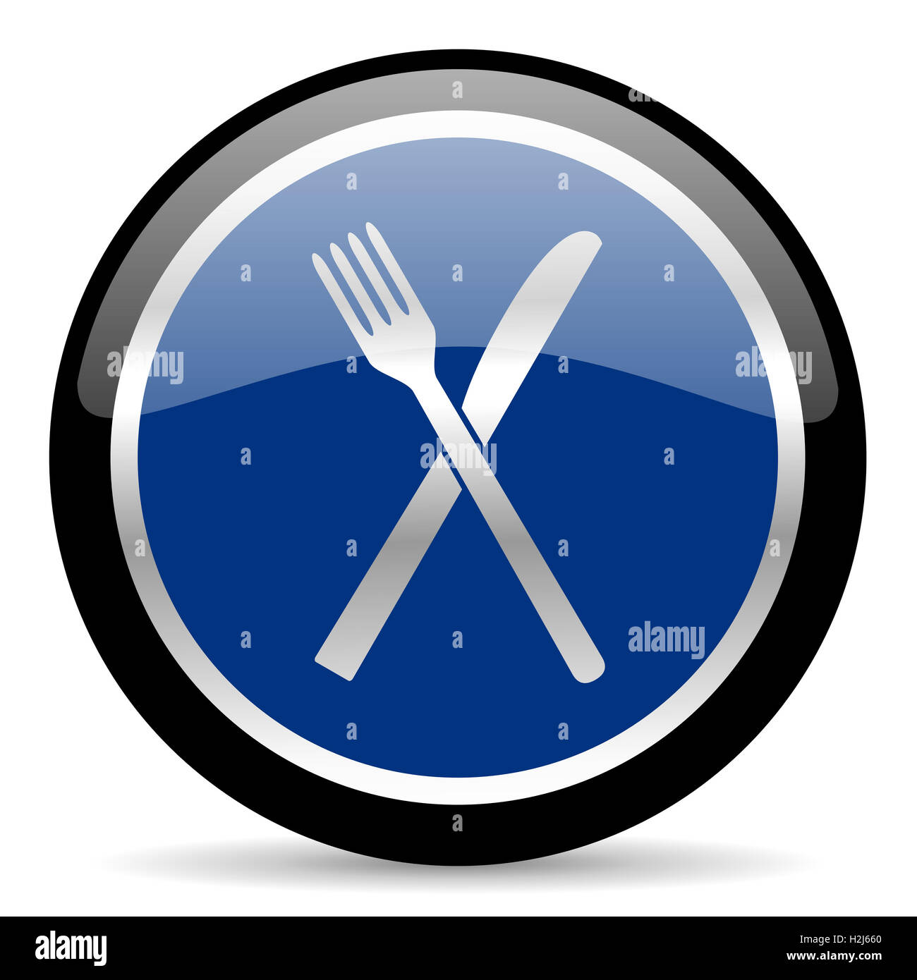 icona dell'alimento Foto Stock