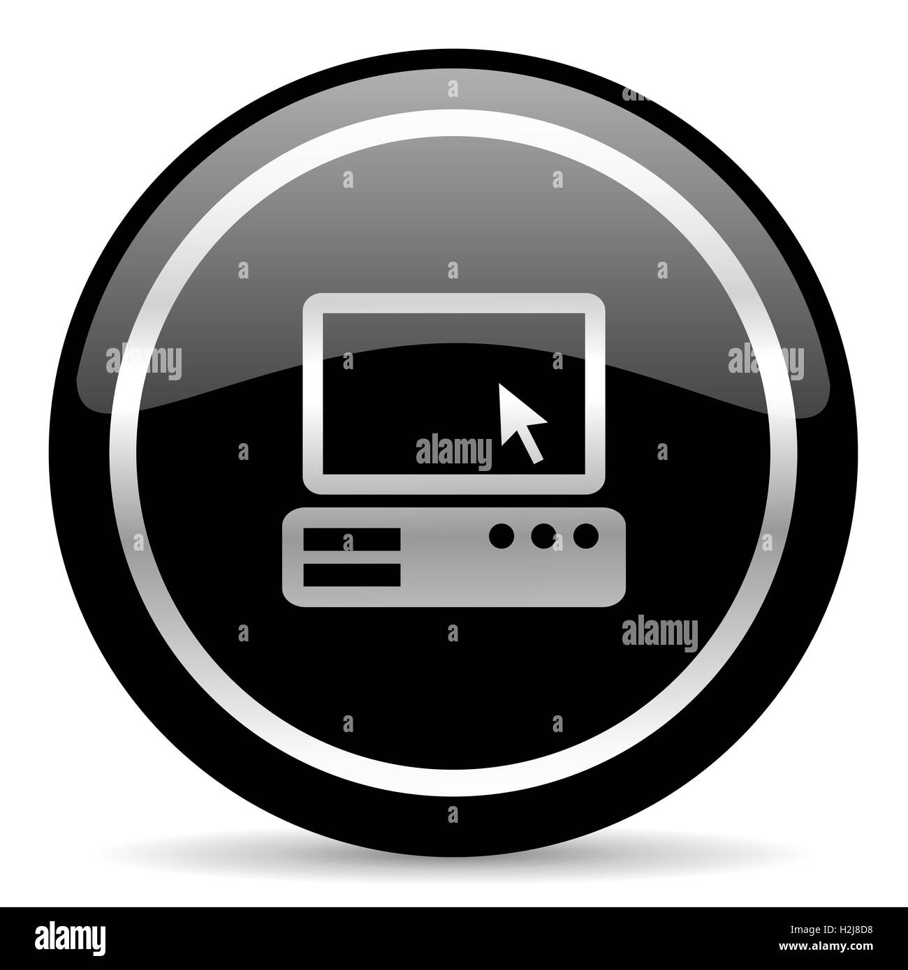 icona del computer Foto Stock