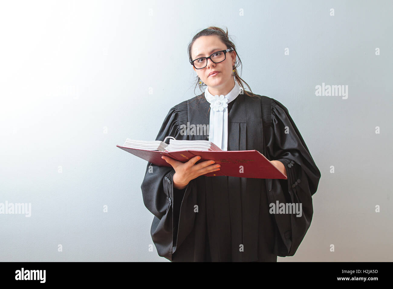 Studente di legge Foto Stock