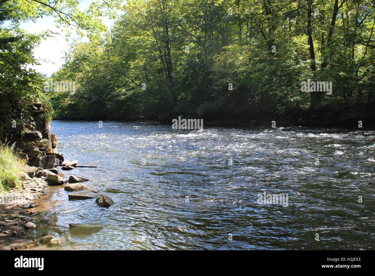 New York, Connecticut, Massachusetts, New Hampshire Foto Stock