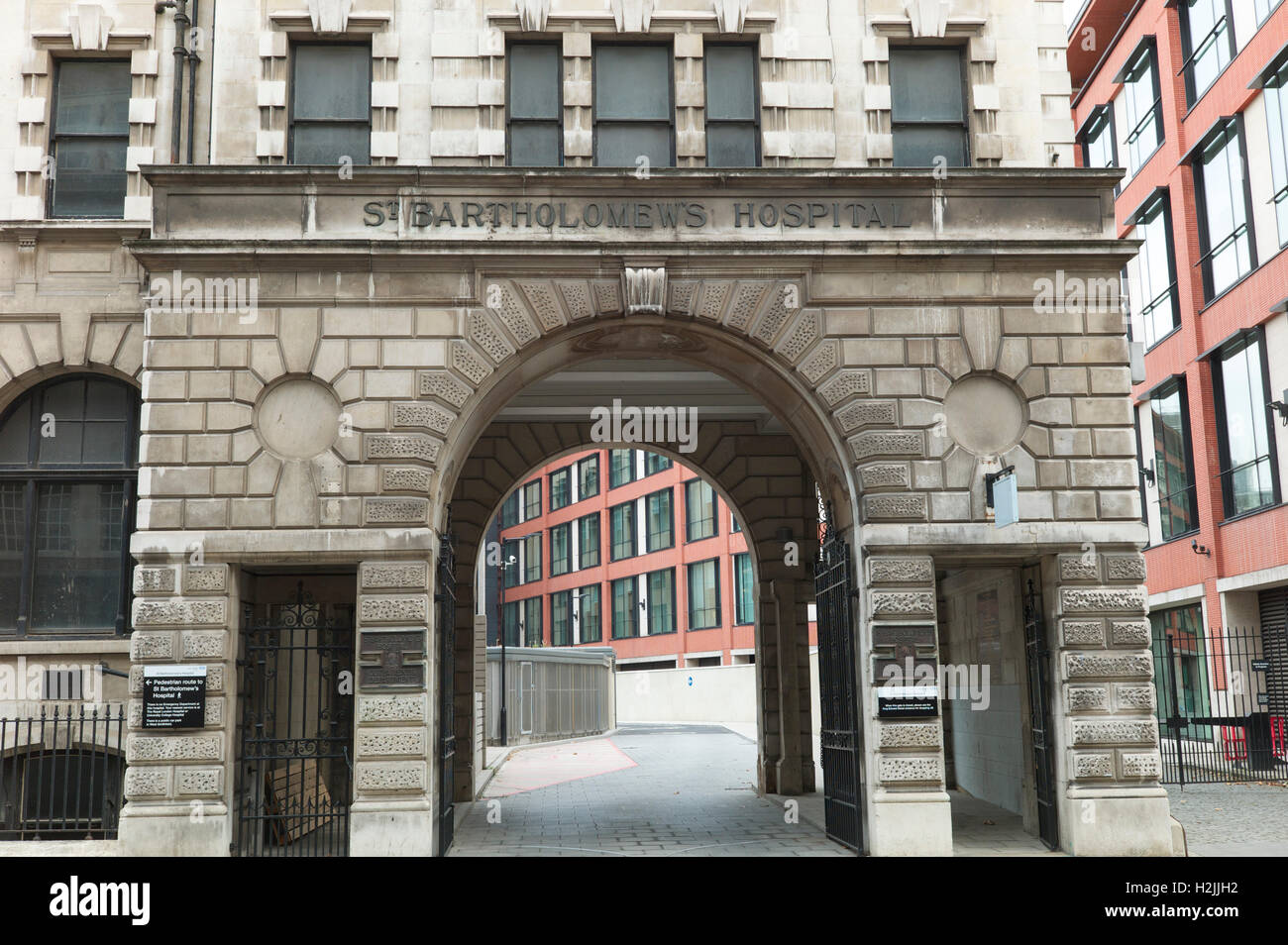 San Bartolomeo del Ospedale Foto Stock
