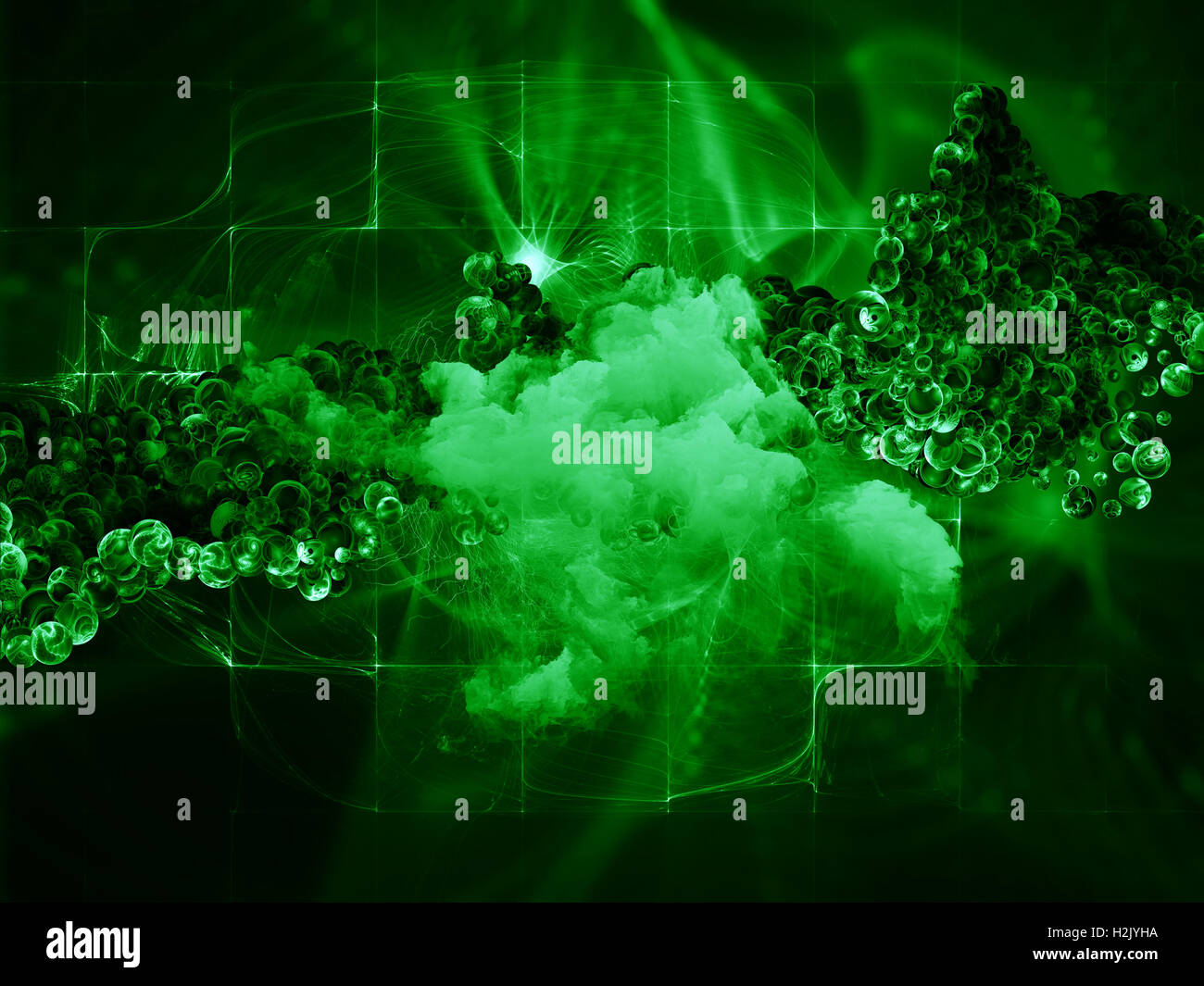 Visione del microcosmo Foto Stock