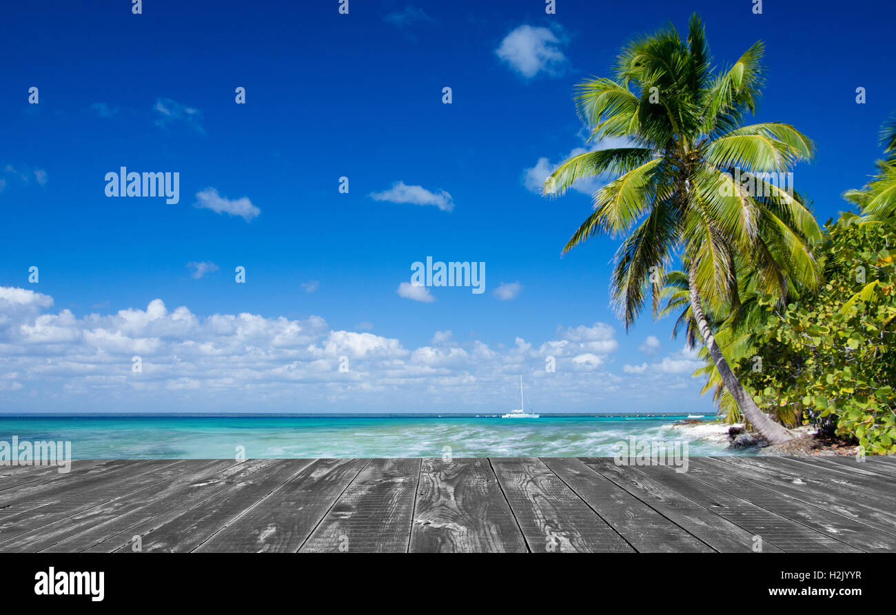 spiaggia tropicale Foto Stock