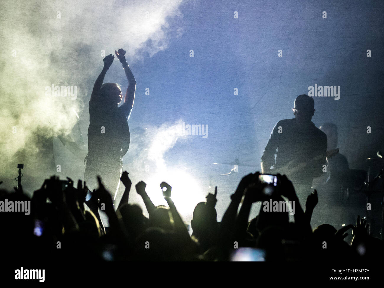 LAS VEGAS NV - Settembre 29, 2016: ***COPERTURA CASA*** PHANTOGRAM a Brooklyn Bowl in Las Vegas NV il 29 settembre 2016. Credito: Erik Kabik fotografia/ MediaPunch Foto Stock