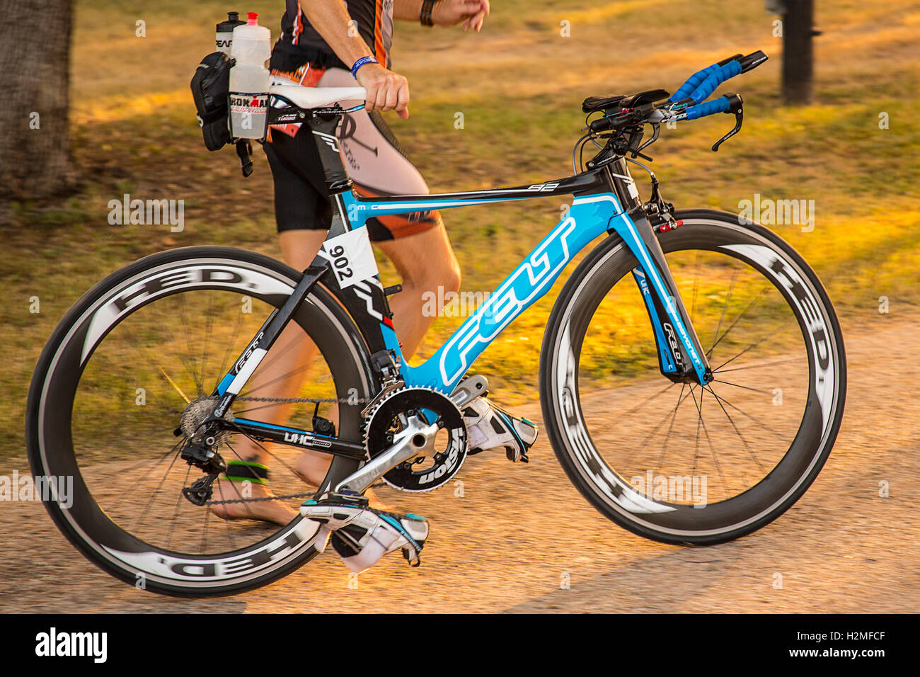 La Maratona Tri-Rock, Austin, Texas Foto Stock