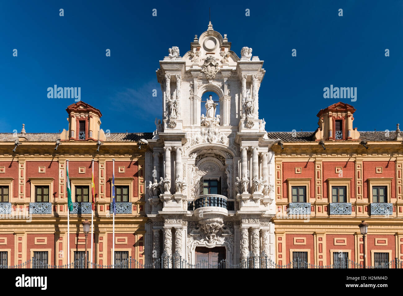 Palazzo di San Telmo, Siviglia, Spagna Foto Stock