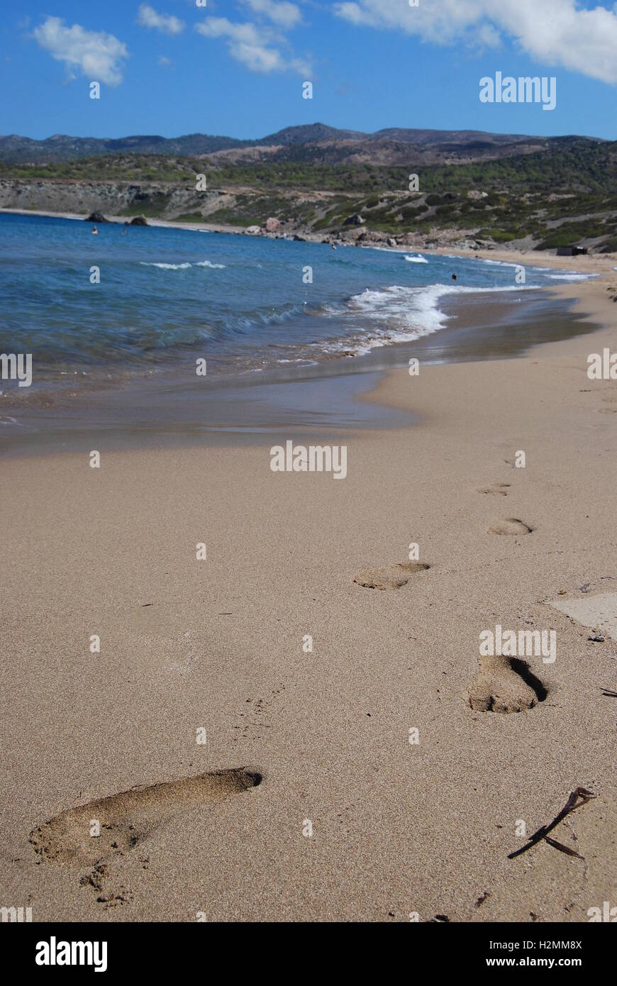 La penisola di Akamas, Cipro Foto Stock