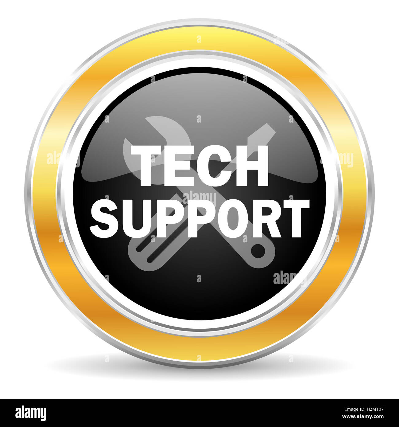 Supporto tecnico icona Foto Stock